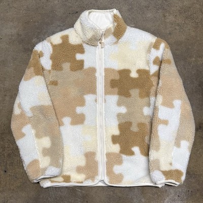 GOLF Wang Tyler The Creator Puzzle Piece Camo Reversible Fleece