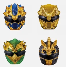 Bandai No.1 Gozyuger DX Sentai Ring Reon Tyranno Eagle unicorn set Ships From JP