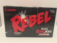 Canon EOS Rebel XSi Camera EFS 18-55mm IS Kit Battery  Charger Bundle  Box