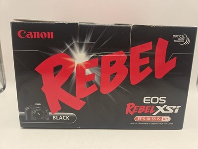 Canon EOS Rebel XSi Camera EFS 18-55mm IS Kit Battery & Charger