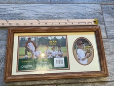 Marco de pared Decorel roble macizo equipo vintage nuevo con etiquetas madera rectángulo 5 x 7 foto retro