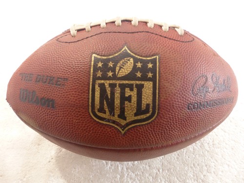 Wilson NFL "The Duke" Official Roger Goodell Game Football *Does Not Hold Air*