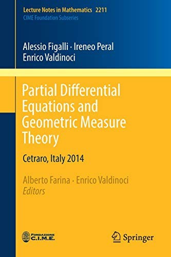 Partial Differential Equations and Geometric Me. Figalli, Peral, Valdinoci, **