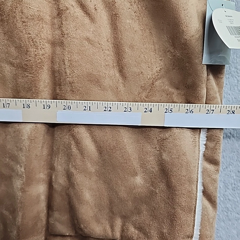 Women’s Size 3X Vest, Lined Western Americana Cowgirl Rodeo Tan  - Image 4 of 4