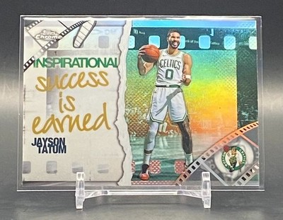 2025-26 Topps Chrome Jayson Tatum Inspirational Refractor SSP Celtics #IP-9