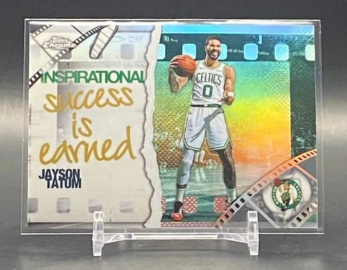 2025 Topps Chrome Jayson Tatum Base (RAW)