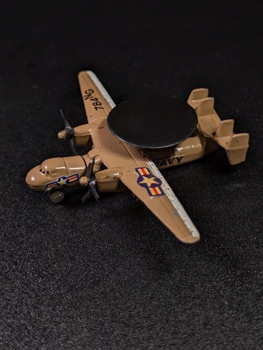Vintage Zylmex Northrop Gumman E-2 Occhio di Falco aereo pressofuso - Foto 3 di 6