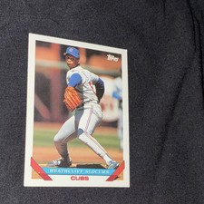 Topps 1993 Heathcliff Slocumb #783 Chicago Cubs Baseball Card Base Set