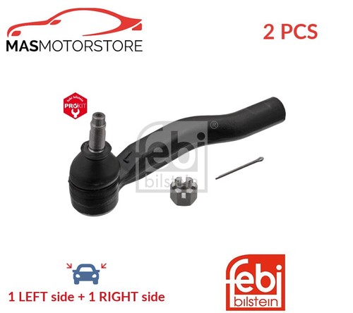 TRACK ROD END RACK END PAIR FEBI BILSTEIN 43246 2PCS FOR TOYOTA AVENSIS ...