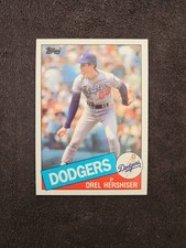 ⚾1985 Topps #493 Orel Hershiser Rookie Card RC⚾Near Mint⚾. rookie card picture
