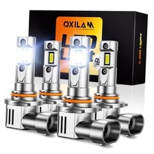 New 9005 9006 LED Bulb Combo, HB-3 HB-4 90000LM 10X 9005 9006 6500K White