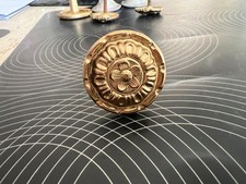 bouton ancien en bronze pour tiroir porte de meuble art déco