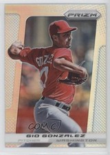 2013 Panini Prizm Silver Prizm Gio Gonzalez #1 3a3