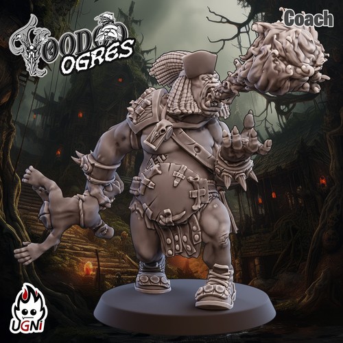 Voodoo Ogres x31 FULL TEAM OPTIONS + BASES Fantasy Football Blood Bowl by UGNI - Picture 13 of 24