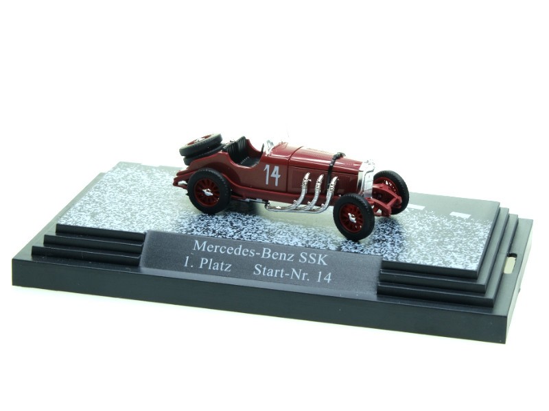 BUSCH Mercedes-Benz SSK 1931 réplique haut de gamme HO 1/87 finition prestige