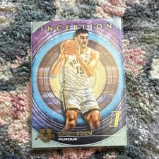 Topps Bowman Inception University Zach Edey #59 Purdue Boilermakers Basketball