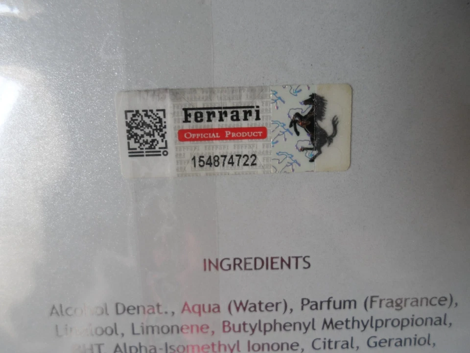 Ferrari Essence Musk EDP Spray 3.3 OZ / 100 ml Nuevo En Caja Sellada Foto 4 de 4
