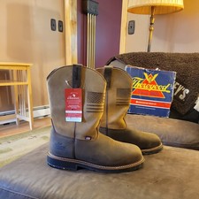 Thorogood Men's 11" Made in USA Composite Toe Waterproof Wellingtons 804-4338