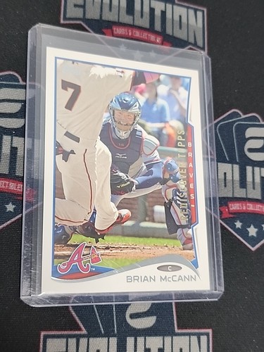 2014 Topps #225 Brian McCann Atlanta Braves Rediscover Topps - Picture 1 of 2