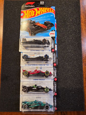 HOT F1 LOT of 5 Kick, ARAMCO, SCUDERIA, Visa, Mclaren, Hot wheels Formula 1