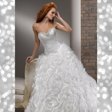 NWT Maggie Sottero Bridal Gown Wedding Dress Nivia Size 10