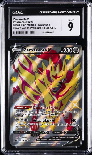 Zamazenta V graded CGC 9 for sale on eBay