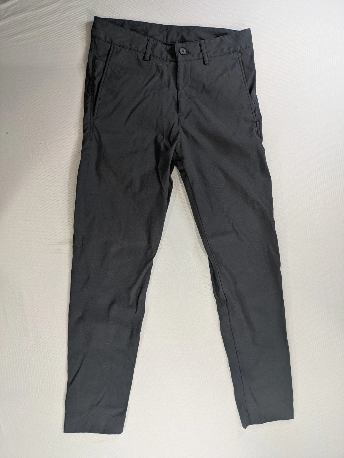 Outlier Pants Mens 30x28 Gray Futureworks F.Cloth Nylon Stretch Water Resistant