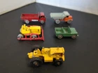 MATCHBOX LESNEY LOT OF FIVE MODELS INC SCAMMELL QUARRY TRUCK--Y361