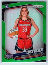 2025 Panini Prizm WNBA #145 Lucy Olsen Green Prizms Basketball