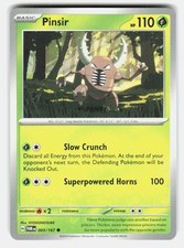 Pokemon TCG Pinsir Twilight Masquerade 003/167 Common NM