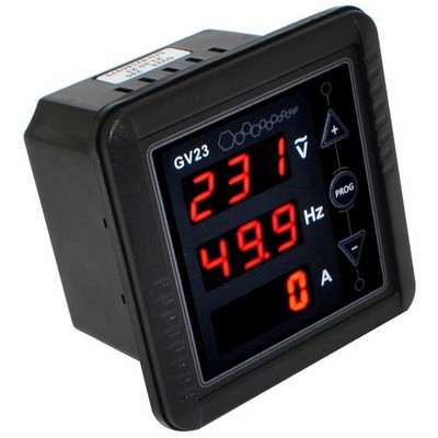 GV23 Generator Digital Meter AC Voltage Frequency Current Meter Tester Table