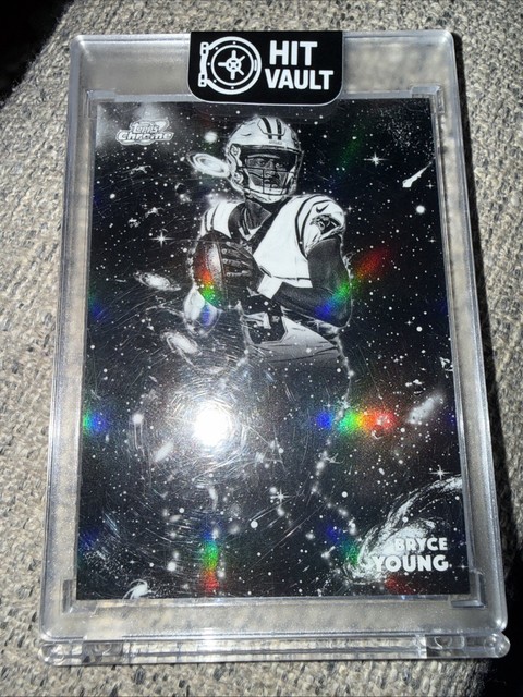 Bryce Young 2025 Topps Cosmic Chrome Football Constellation Variation BCV-9
