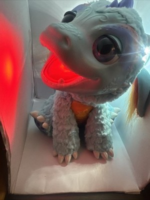 FurReal Friends Torch Blazin Blue Baby Dragon Hasbro Tested Working Good  