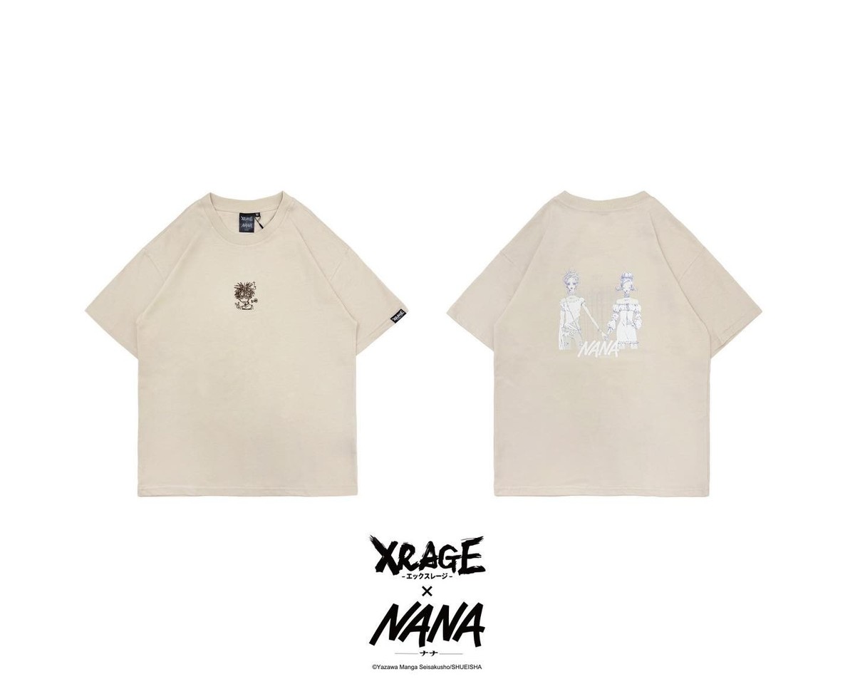 Official NANA x XRAGE Nana & Hachi T-Shirt - Limited Edition