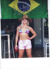 Tay Conti Signed 8x10 Photo #29 AEW Wrestler Model Comes with COA