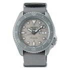 SEIKO 5 Sports SRPG61K1 Automatic Watch Gray Cement Dial Nylon SKX series NOS