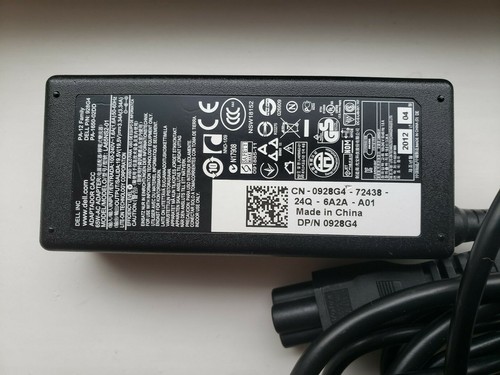 Original Dell schwarz Laptop Ladegerät PA-12 Familie AC/DC Netzteil LA65NS2-01
