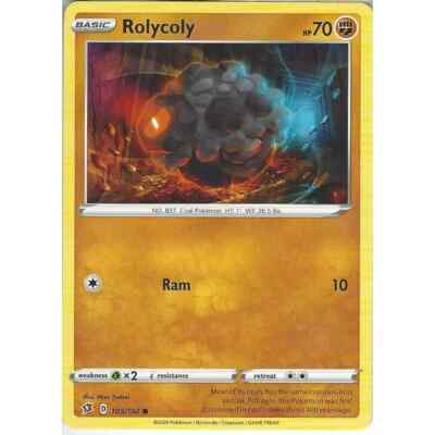 105/192 Rolycoly | Common | Pokemon Sammelkartenspiel Schwert & Schild Rebel Clash