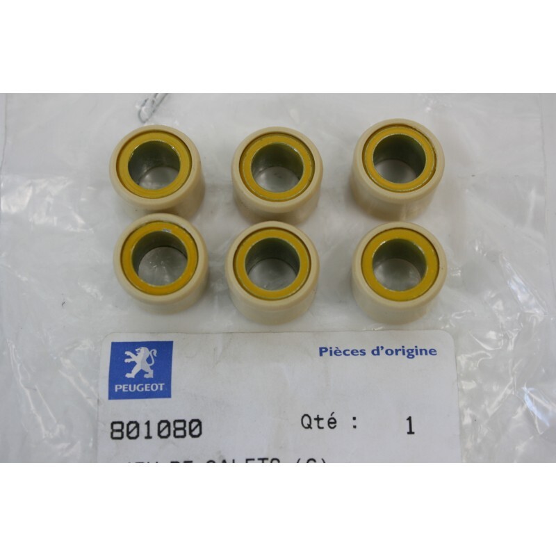 Teknix Variatore Completo Per Scooter Peugeot 125 Sum Up – 6 Rulli 18x14 Mm Da 13 G, Asse E Guide - 4