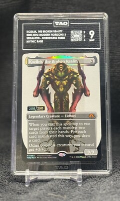 Kozilek, the Broken Reality (Borderless) (Serial Numbered) Modern Horizons 3 