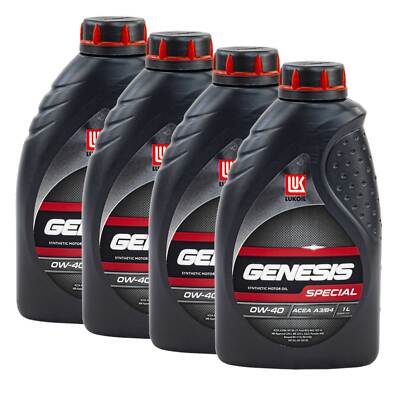 Motoröl Lukoil Genesis Special 56300361 0W-40 4 X 1 Liter für Audi BMW Mercedes