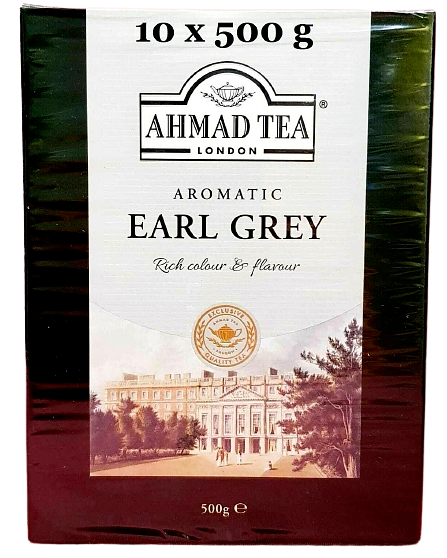 10 X Schwarzer Tee Lose Earl Grey 10 X 500 G Ahmad Tea London QualitÄT Nr. 1-image