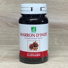 ILAPHARM MARRON D'INDE BIO Tonique veineux 60 Gélules – 08/26
