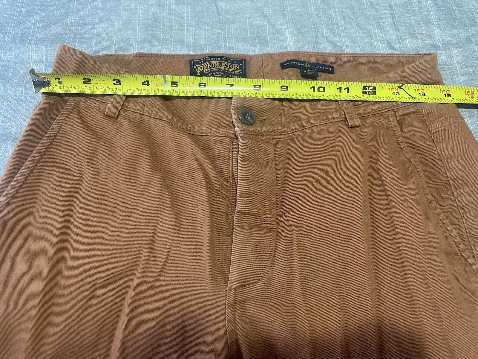 Pendleton Pants Button Fly Size S - image 6