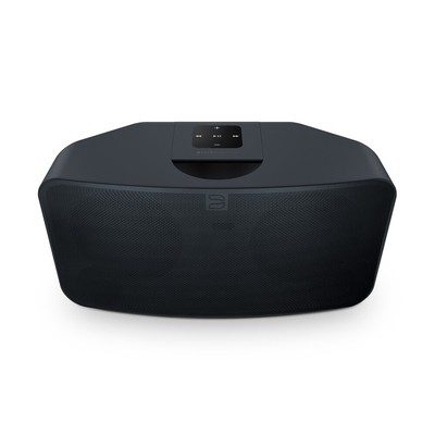 Bluesound PULSE MINI 2i Schwarz Kompakter Stereo Streaming-Lautsprecher