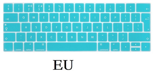 EU US English Keyboard Skin for Macbook Pro 13 15 2018 2019 Keyboard Cover A1989 - Afbeelding 21 van 25