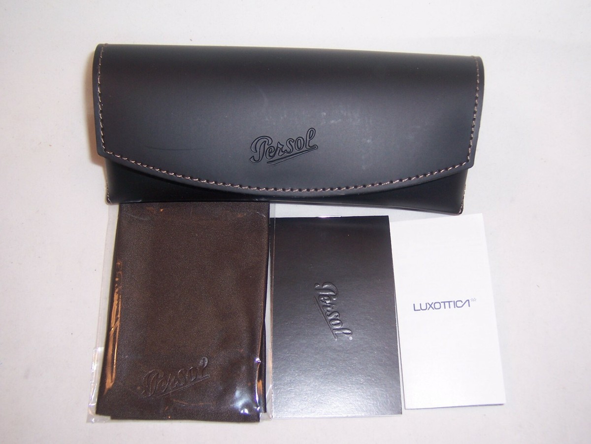 NEW Persol Sunglasses PO 3291/S 95/31 BLACK/GREEN 57mm AUTHENTIC