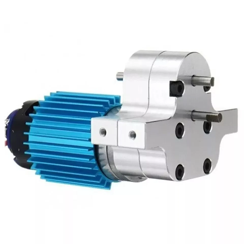 370 For WPL Split RC Car 1/16 Gearbox With Transfer Gearbox Motor Rock Crawler - Image 4 of 4