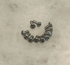 Stainless Steel T6 Torx Screw Set For Benchmade Claymore 9070 Pocket Knife - 9pc