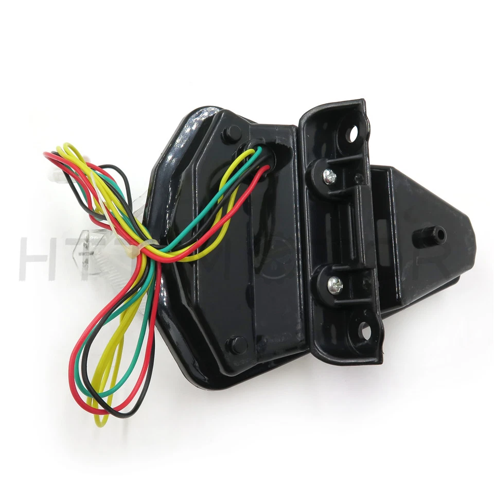 Luz trasera luz freno señales de giro para Yamaha Yzf R1 Yzfr1 2007 2008 transparente Foto 2 de 4